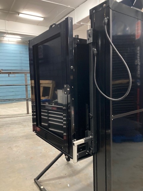 CLoseup of a portable wheelchair lift in syracuse