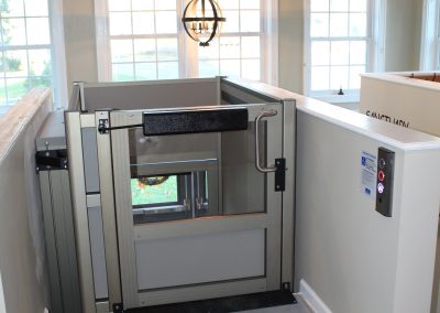 Church wheelchair lift installation photo in Cortland NY